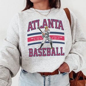 80s Vintage Atlanta Braves Mlb Baseball Raglan T-shirt XS -  Norway