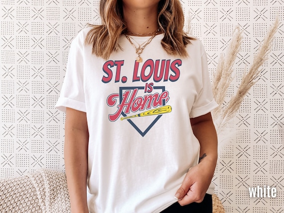 Saint Louis Baseball is Home Shirt Retro 90s Throwback Shirt 