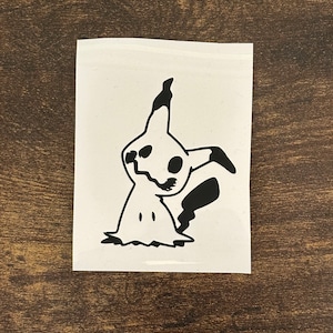 Mimikyu Vinyl Decal (Choose the size, Choose the Color)