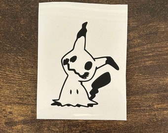 Mimikyu Vinyl Decal (Choose the size, Choose the Color)