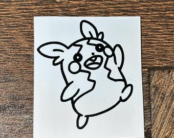 Morpeko Vinyl Decal (Choose the size, Choose the Color)