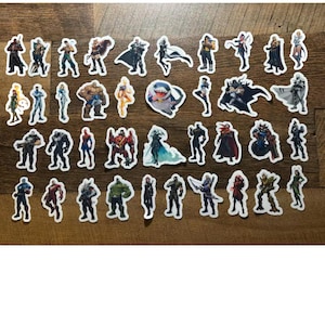 Rivals Vinyl Stickers (Choose Your Character, Choose Your Look, Choose Your Size)