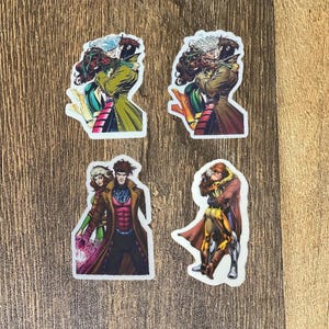 Rogue and Gambit Sticker