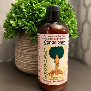 Peppermint & Tea Tree With Keratin and Rosemary Conditioner