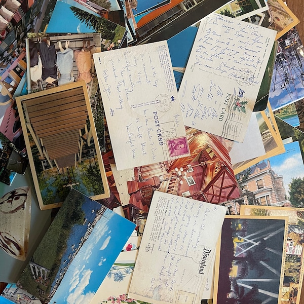 GENUINE Vintage/Antique Mystery Postcard Packs!