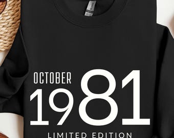 Vintage 1975 Limited Edition 50th Birthday Sweatshirt