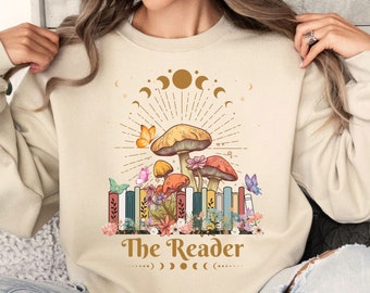 Cottagecore Book Lover Sweatshirt