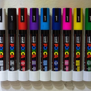 Posca Paint Pen Wall Organizer