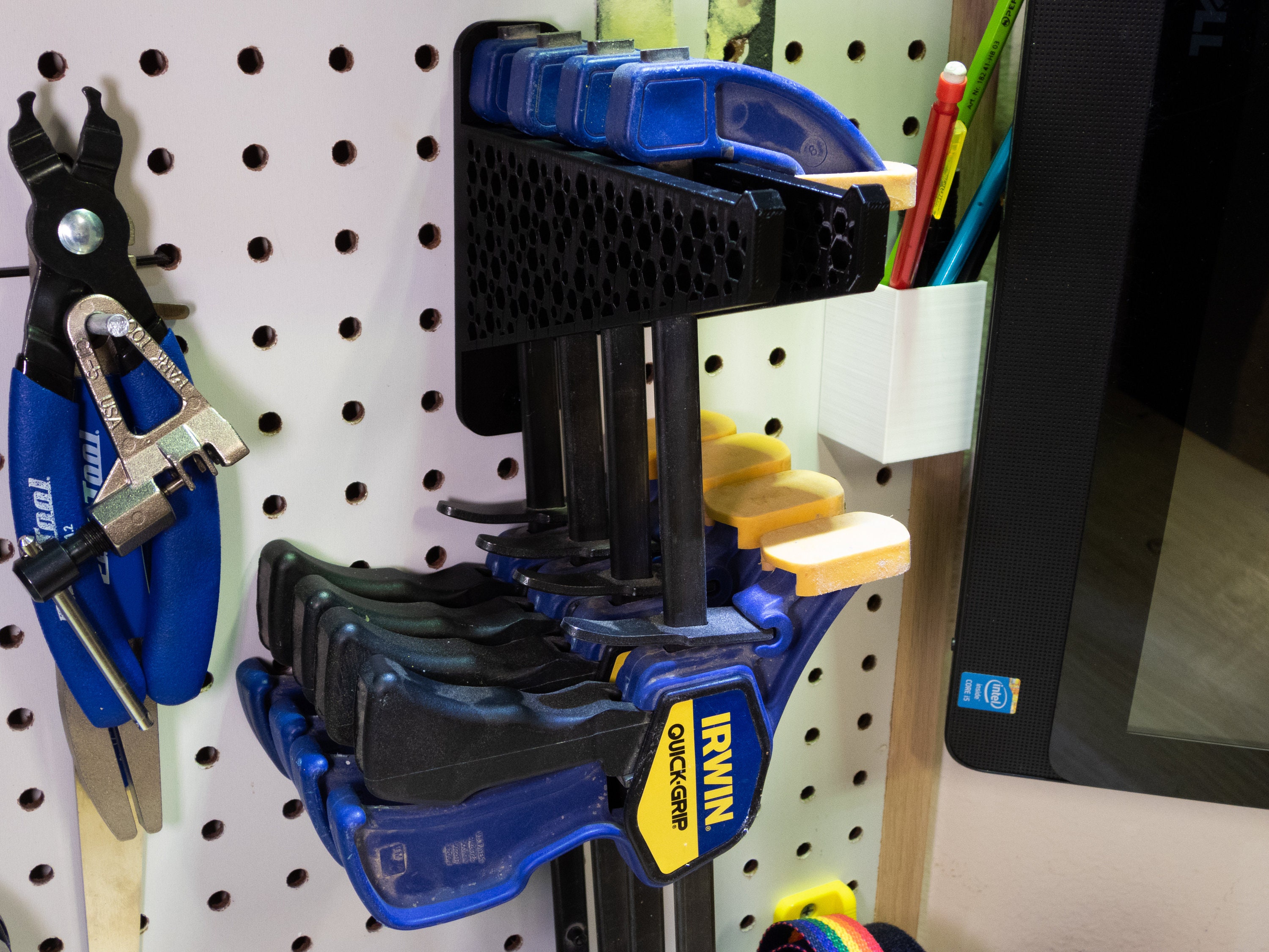 Clamp Hanger (Pegboard or Wall Mounted)