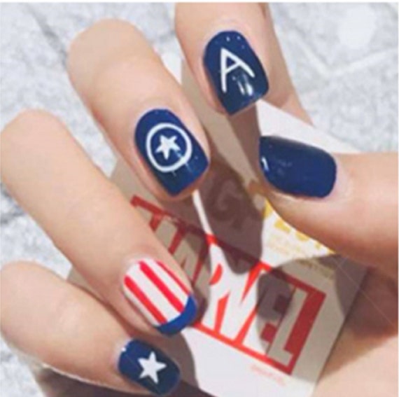 165+ Creative Marvel Nail Designs and Ideas | Sarah Scoop