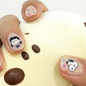 Snoopy Cute Nail Stickers / 150+ Stickers / Fun DIY