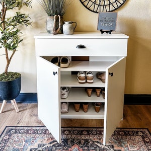 Shoe cabinet etsy hot sale
