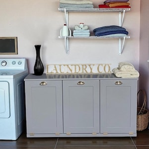 Laundry hamper, laundry bin, tilt out laundry hamper (G/FH)