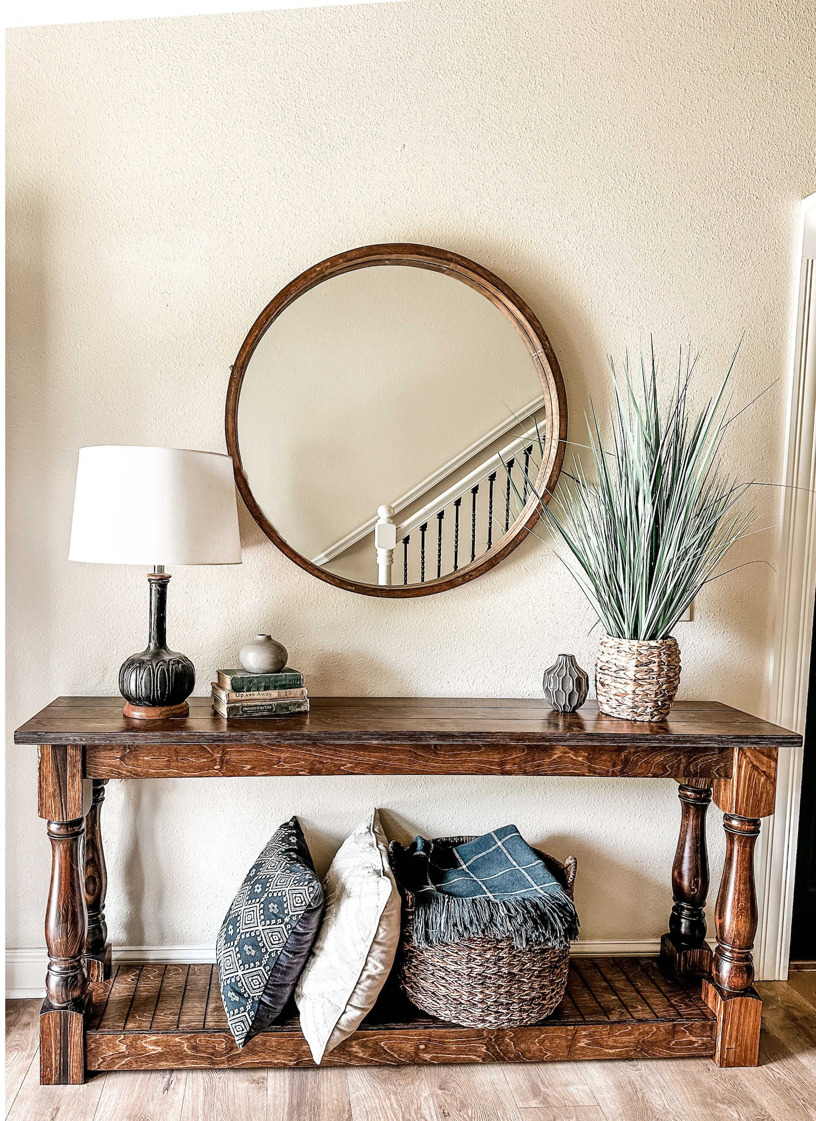 Entry Table | Console Table | Sofa Table With Solid Knotty Pine ...
