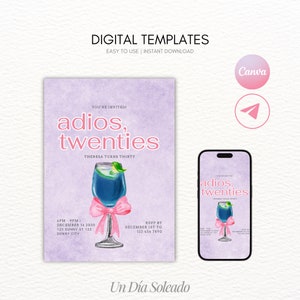 30th Birthday Invitation Templates