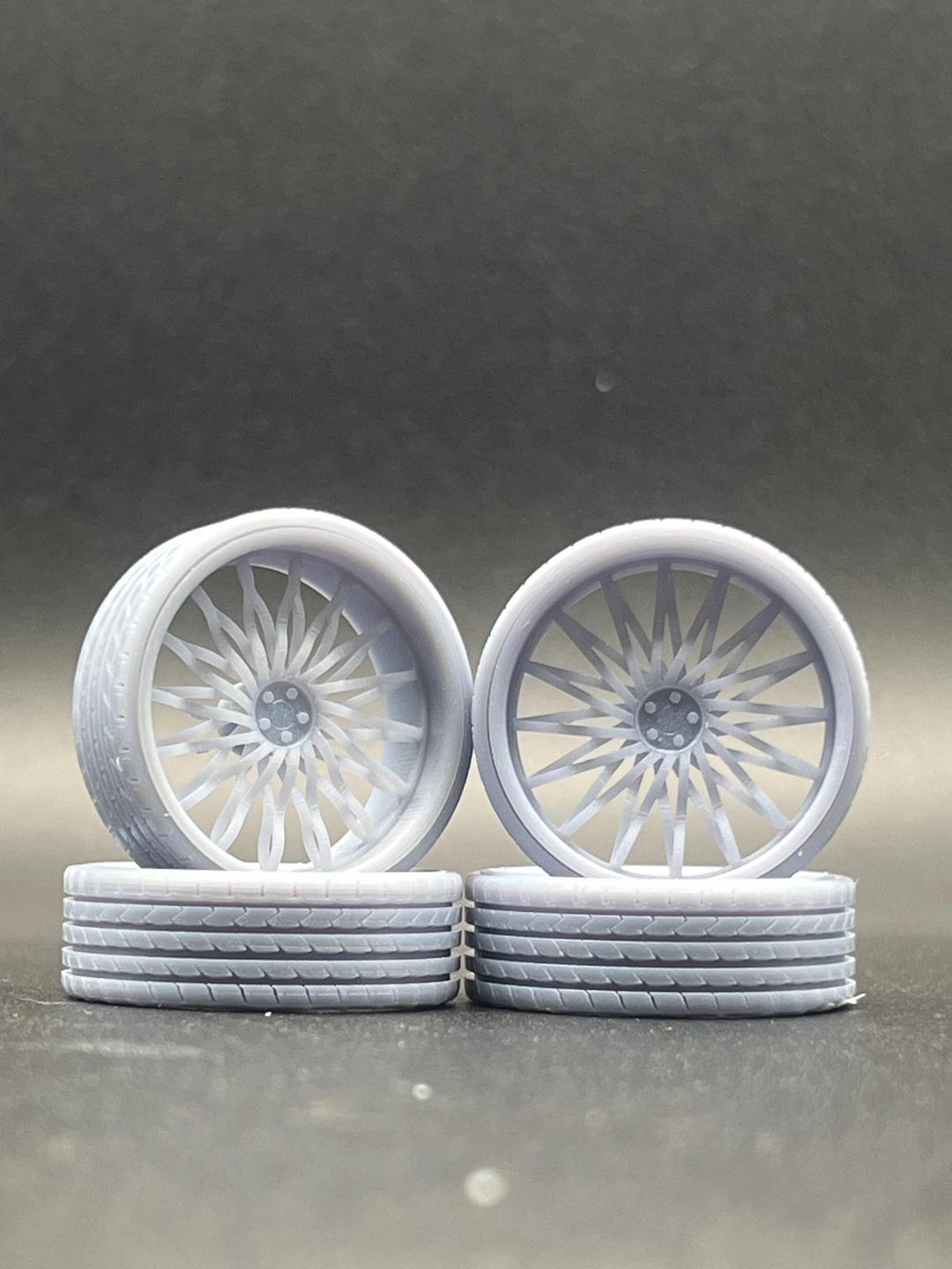 1:25 Scale Resin 26 Inch Model Car Wheel Set - Etsy