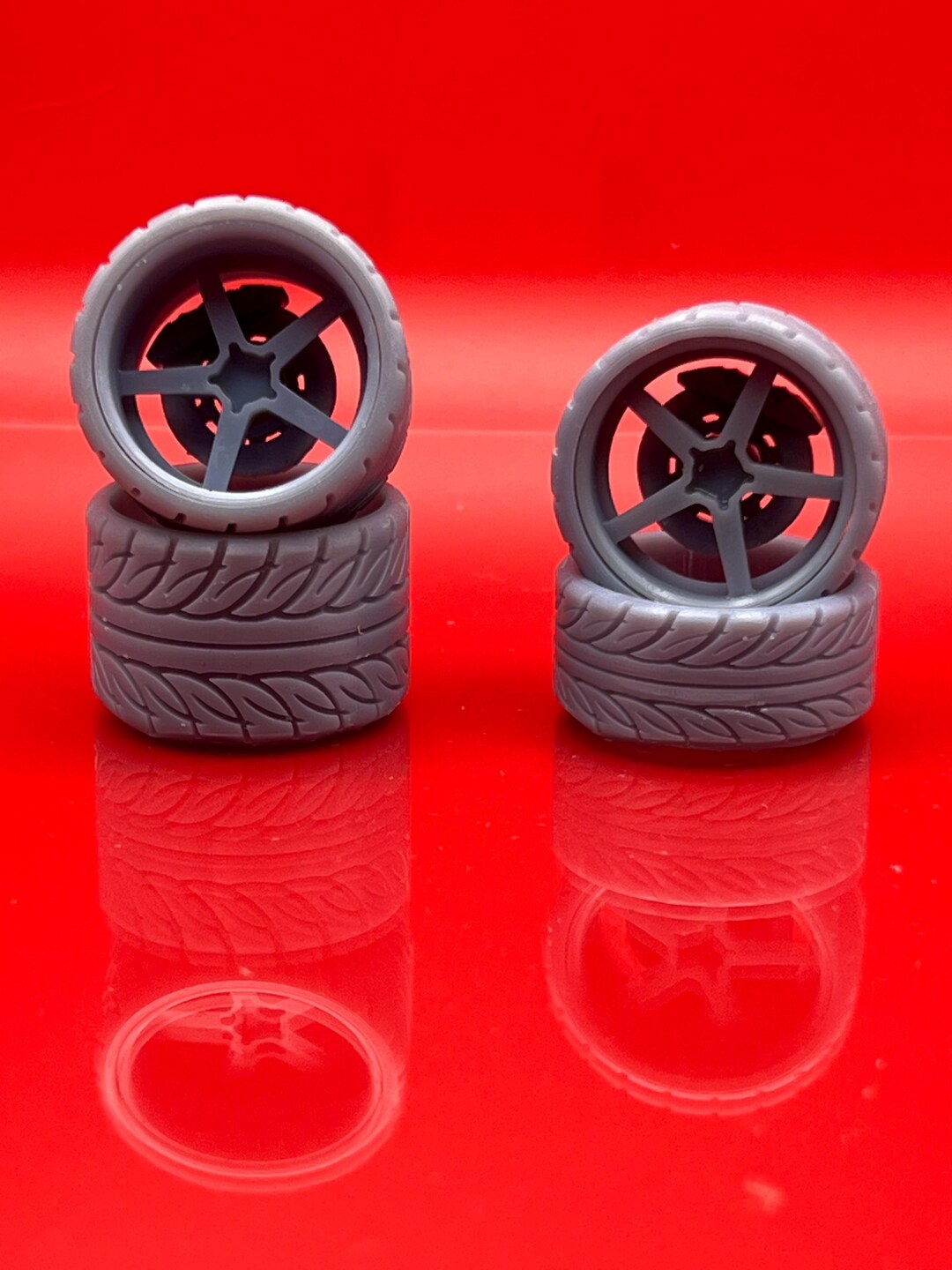 1:24 Scale Resin “super Wide” Wheel Set - Etsy