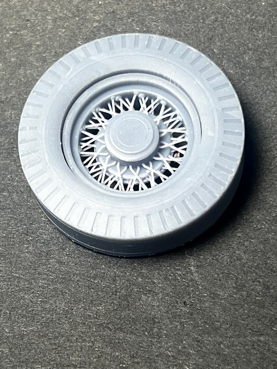 21/20 Inch 5-Star Model Car Wheels & Tires – 1/24 & 1/25 Scale Resin Parts For Chevy/Ford