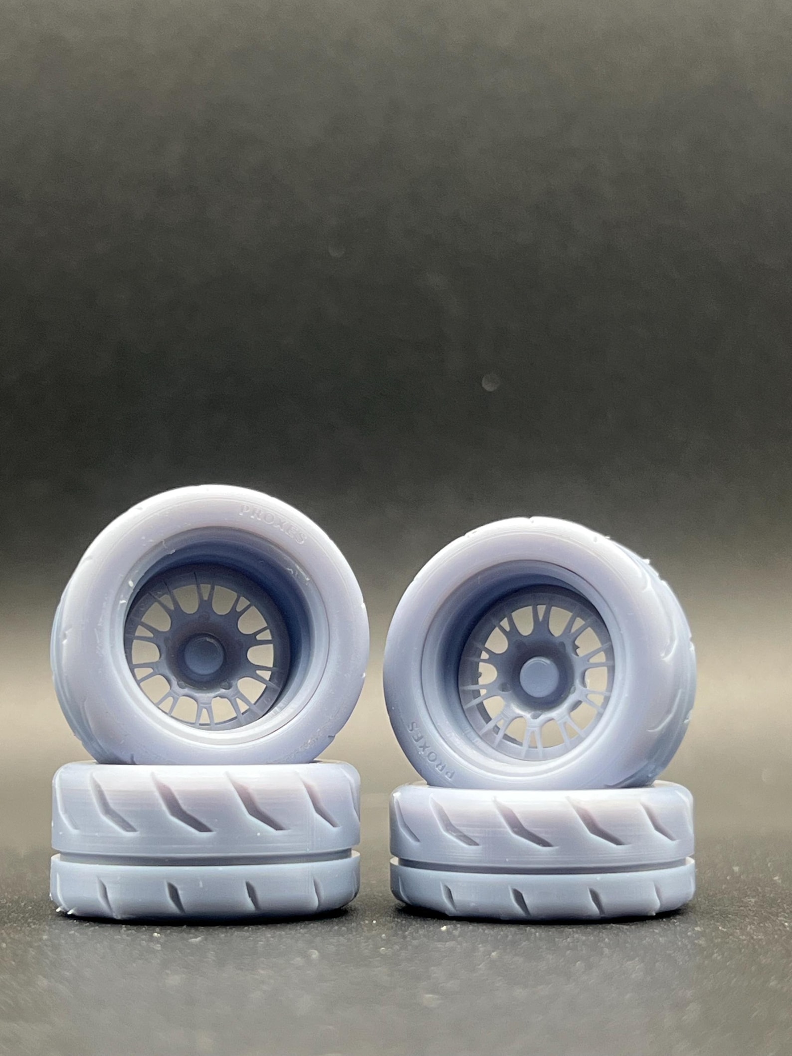 1:24/25 Scale Resin 3d Printed “pro-touring” Style Model Car Wheel Set ...