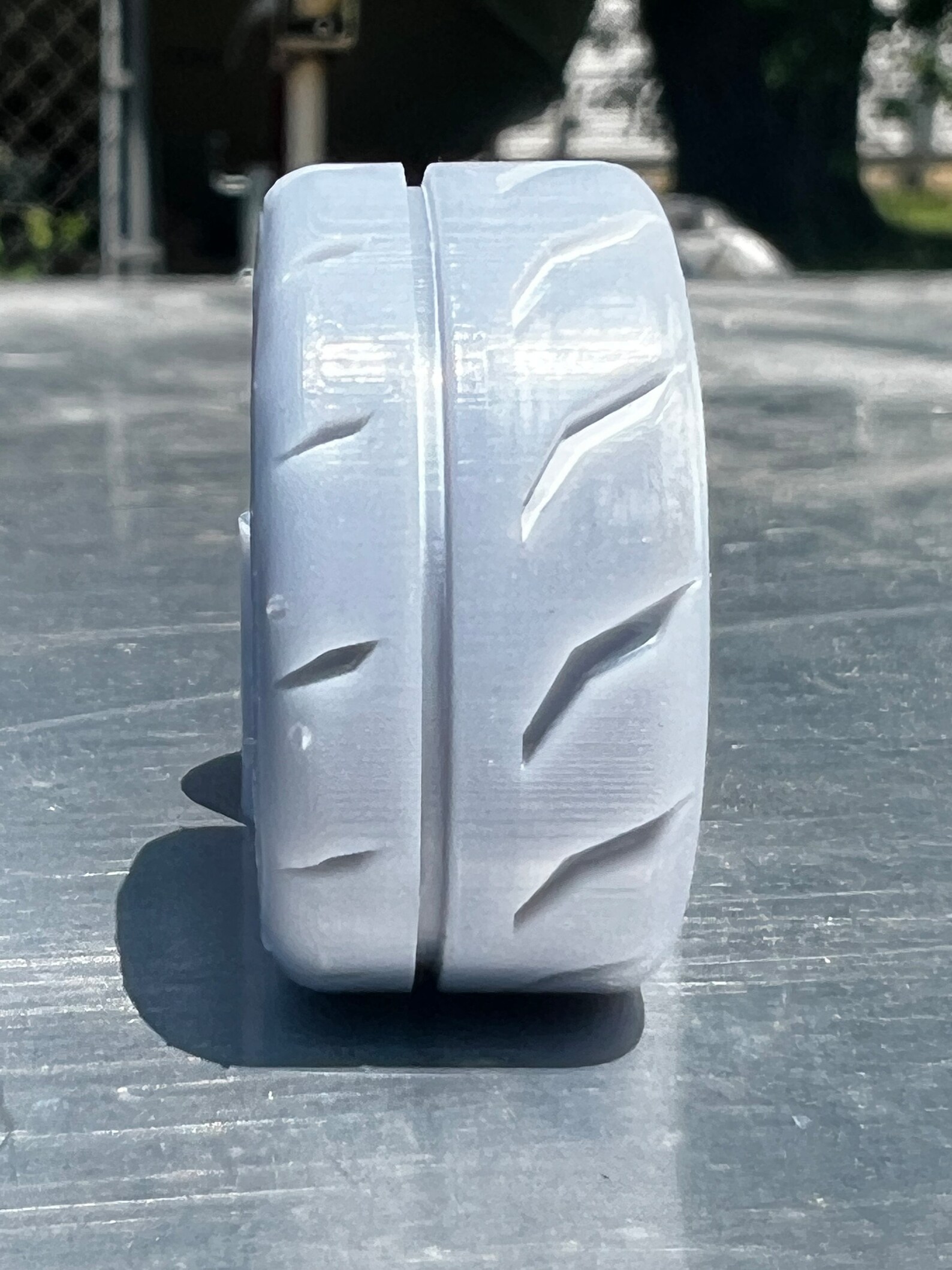 RESIN 3D PRINTED 1/25 BASSETT 5-SPOKE DIRT MODIFIED WHEELS RIMS SET