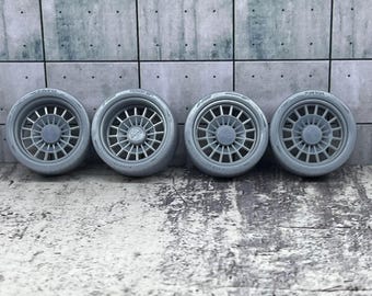 1:24 Scale Artillery Wheel Set Upgrade for Scale Modeling