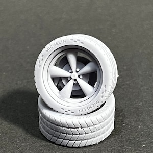 1/24,1/25 Scale Resin 3d Printed  Style Model Car Wheel Set