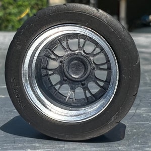 1:24/25 Scale Resin 3d Printed “pro-touring” Style Model Car Wheel Set ...