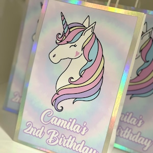 LIGHT UP UNICORN TREAT BAG