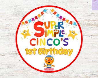 Super Simple Songs Stickers, Super Simple Songs, Super Simple Songs Birthday, Super Simple Songs Party, Super Simple Songs Decorations