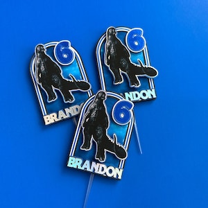 Godzilla Cupcake Toppers, Godzilla Birthday, Godzilla Birthday Party, Godzilla Theme, Godzilla Decorations, Godzilla, Godzilla Party