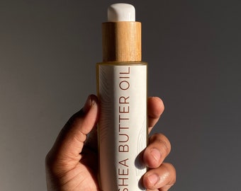 Pure and Scented Shea Butter Oil - African Organic Beauty Elixir for Skin & Hair