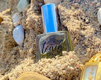 Azure Drift Perfume Oil: Bergamot, Lemon, Patchouli, Oakmoss (4.7 ml)