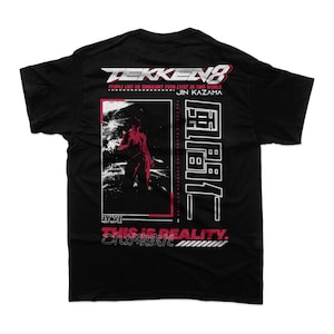 JIN KAZAMA Tekken 8 Graphic Tee
