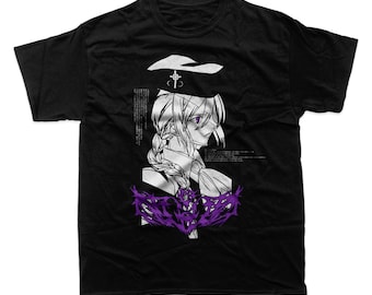 SATSUKI YUMIZUKA Melty Blood / Tsukihime Graphic Tee - Etsy