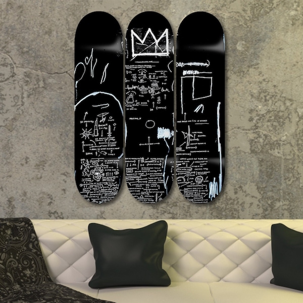 Skateboard Wall Art Etsy
