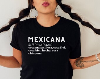 MEXICANA T-shirt Playera Mexicana Fiesta Mexicana Navidad - Etsy Ireland