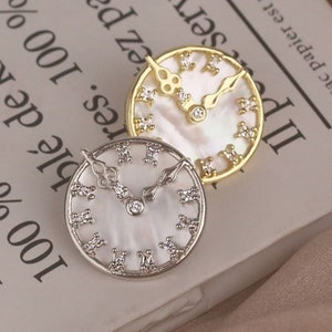 Buttons Jewel & Diamanté Rhinestone Shank Buttons, Silver Finish