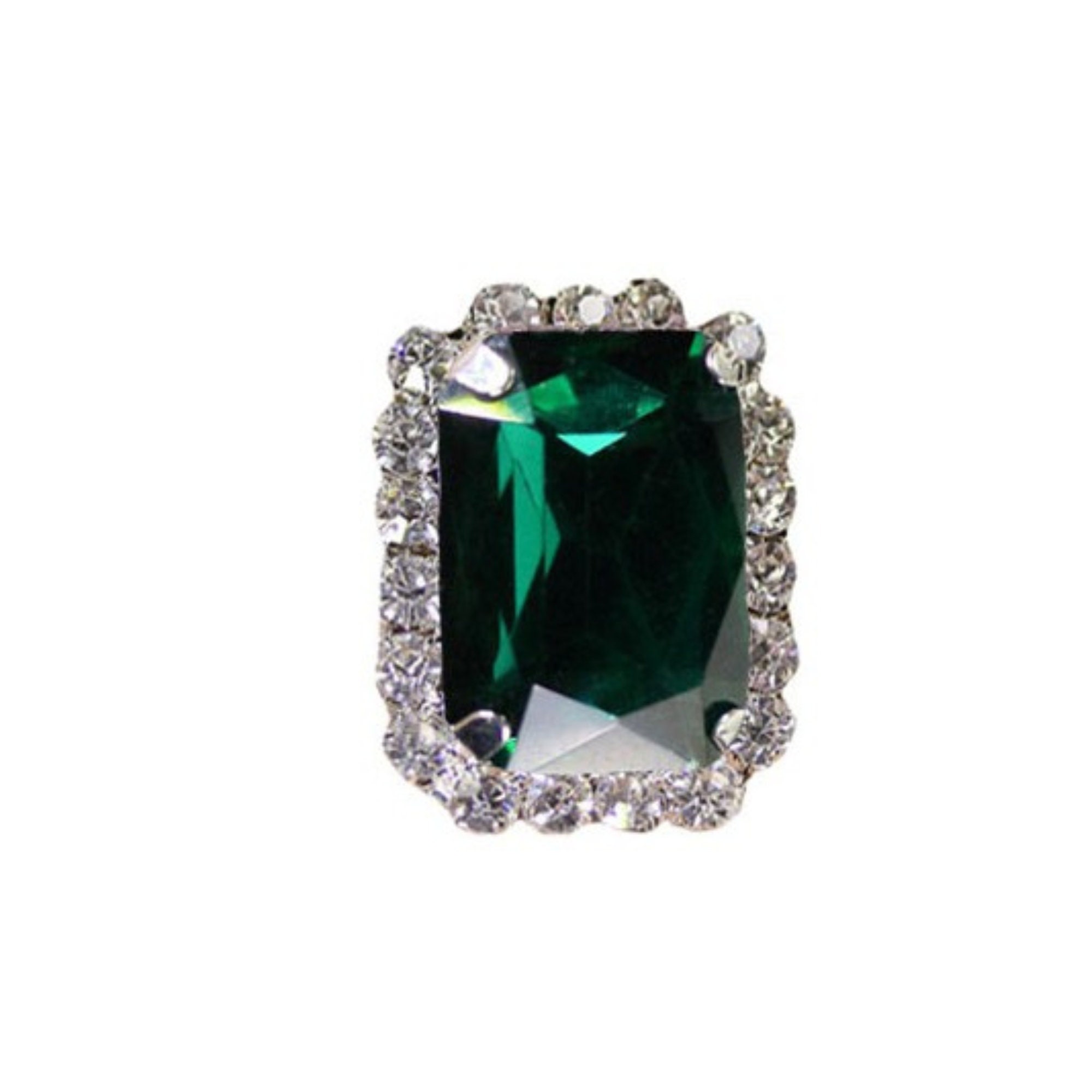 Luxurious Square Rhinestone Buttons, Colorful Crystal Buttons ...