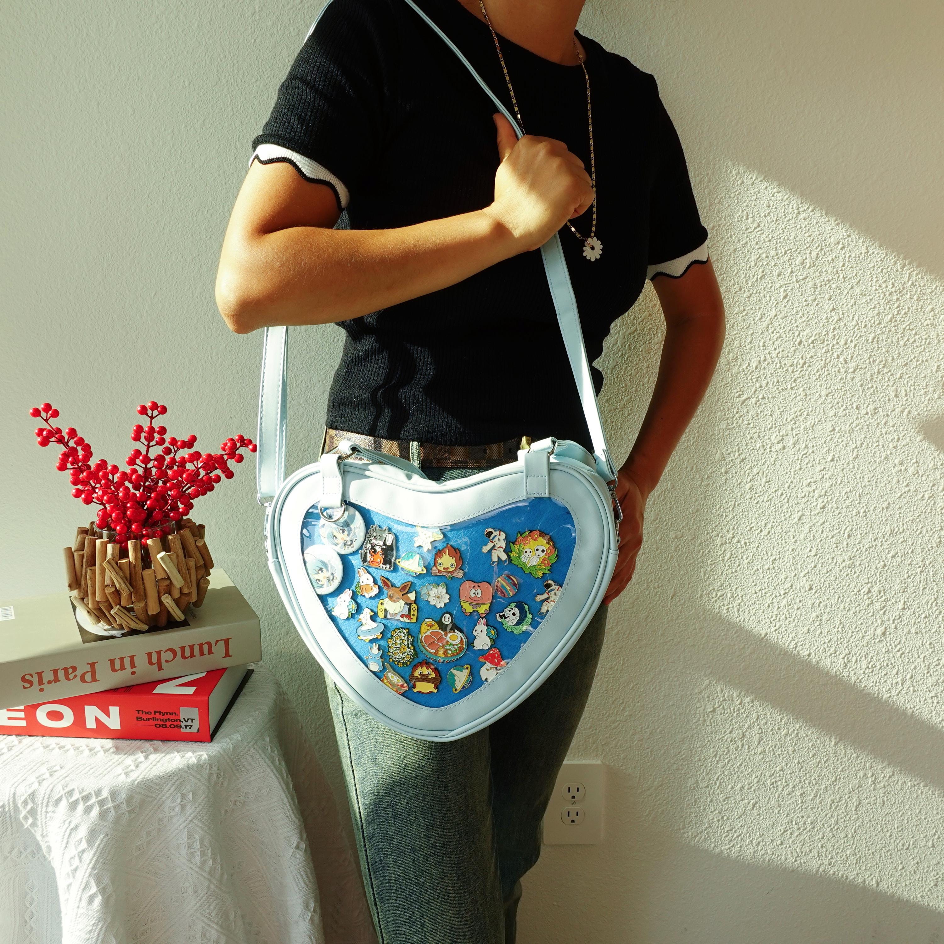 Zaino Gotico Ita Bag A Forma Di Cuore Con Ali Di Pipistrello: Kawaii Per Cosplay E Concerti