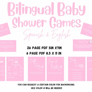 Rifa de pañales, tarjetas y letrero. Printable Diaper Raffle game.  Spanish.PDF Instant download. Boy, girl, gender reveal baby shower. Gold.