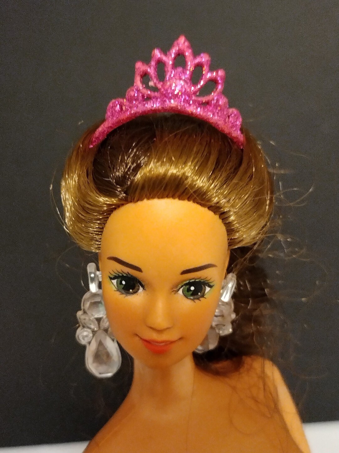 Barbie Doll Neptune's Tiara Princess Red Toned Crown - Etsy