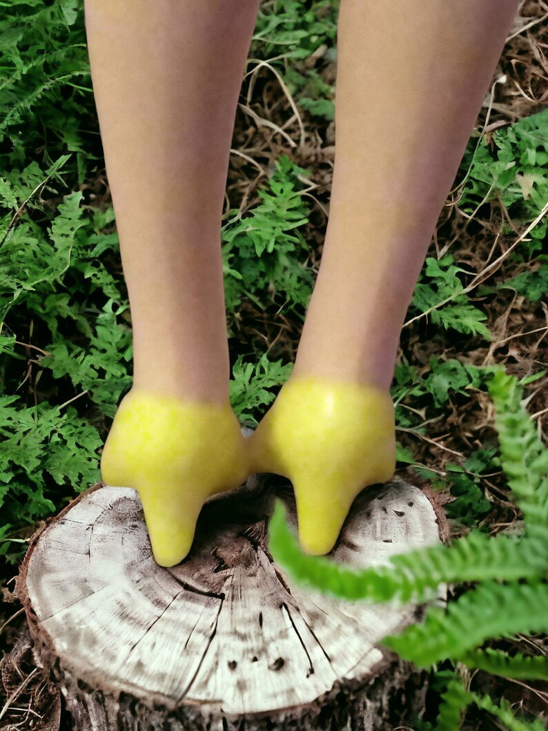 Mattel Barbie Doll Spring Yellow High Heel Fashion Shoes - Etsy