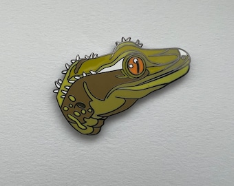 Crested Gecko Pin
