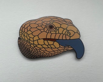 Blue-tongue Lizard Pin