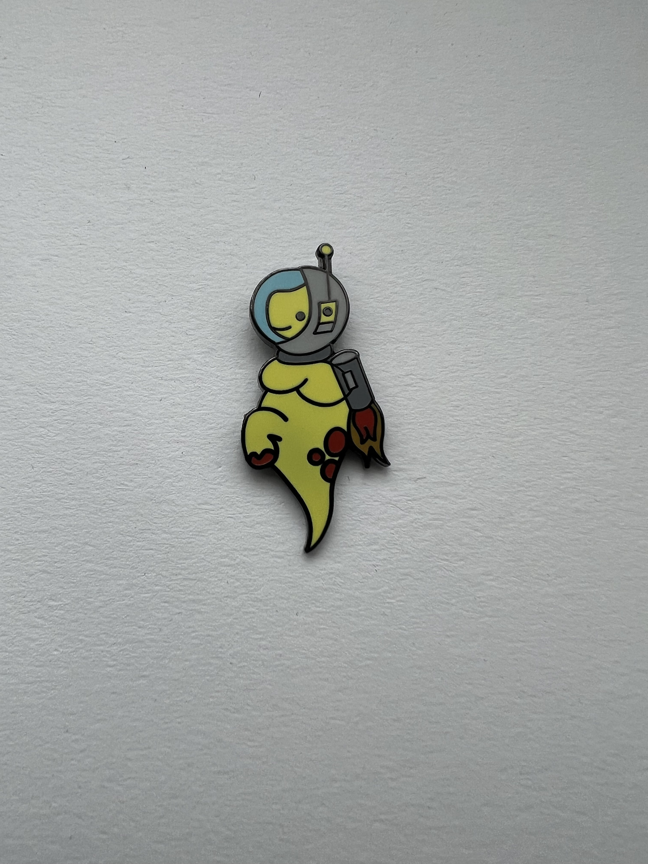 Yellow Dino Pin