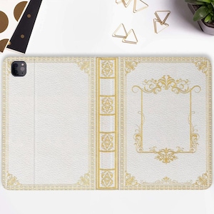 Custodia per iPad Grimoire con portapenne iPad Pro 11 10.2 10.9 pollici iPad Air 5 4 iPad Pro 12.9 11 Mini 6 Goth Retro Estetica Magia Strega Libro