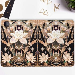 Custodia per iPad Grimoire con portapenne iPad Pro 11 10.2 10.9 pollici iPad Air 5 4 iPad Pro 12.9 11 Mini 6 Goth Retro Estetica Magia Strega Libro