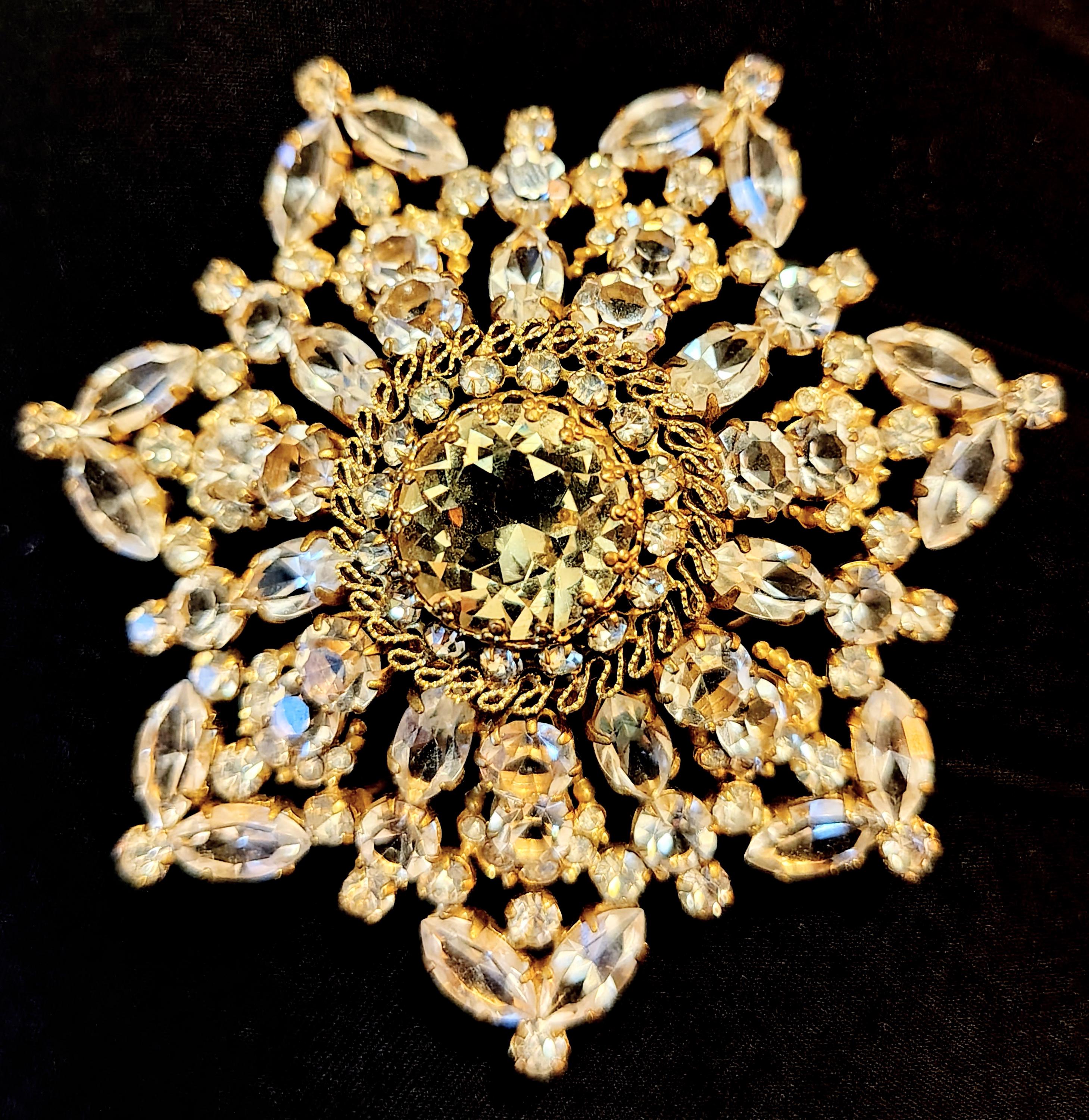 Vintage Austria Brooch - Etsy