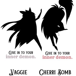 Give in to Your Inner Demon Hazbin Hotel or Helluva Boss Inspired