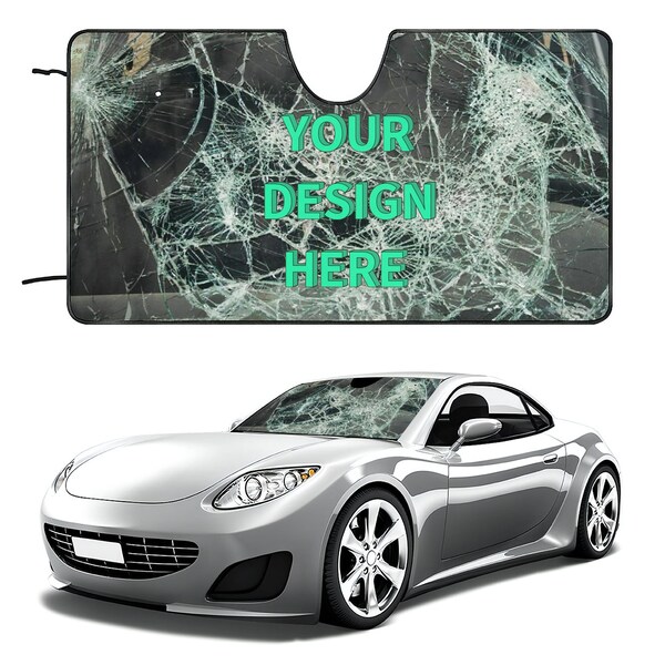Custom Car Sun Shade Etsy